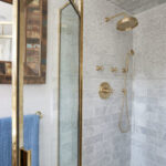 Shower In Historic Gothic Revival